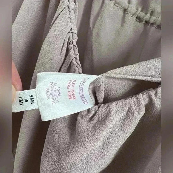 La Perla Pure Silk Purple Sheer Nightie Babydoll Slip Dress 90s Y2k - Picture 3 of 4